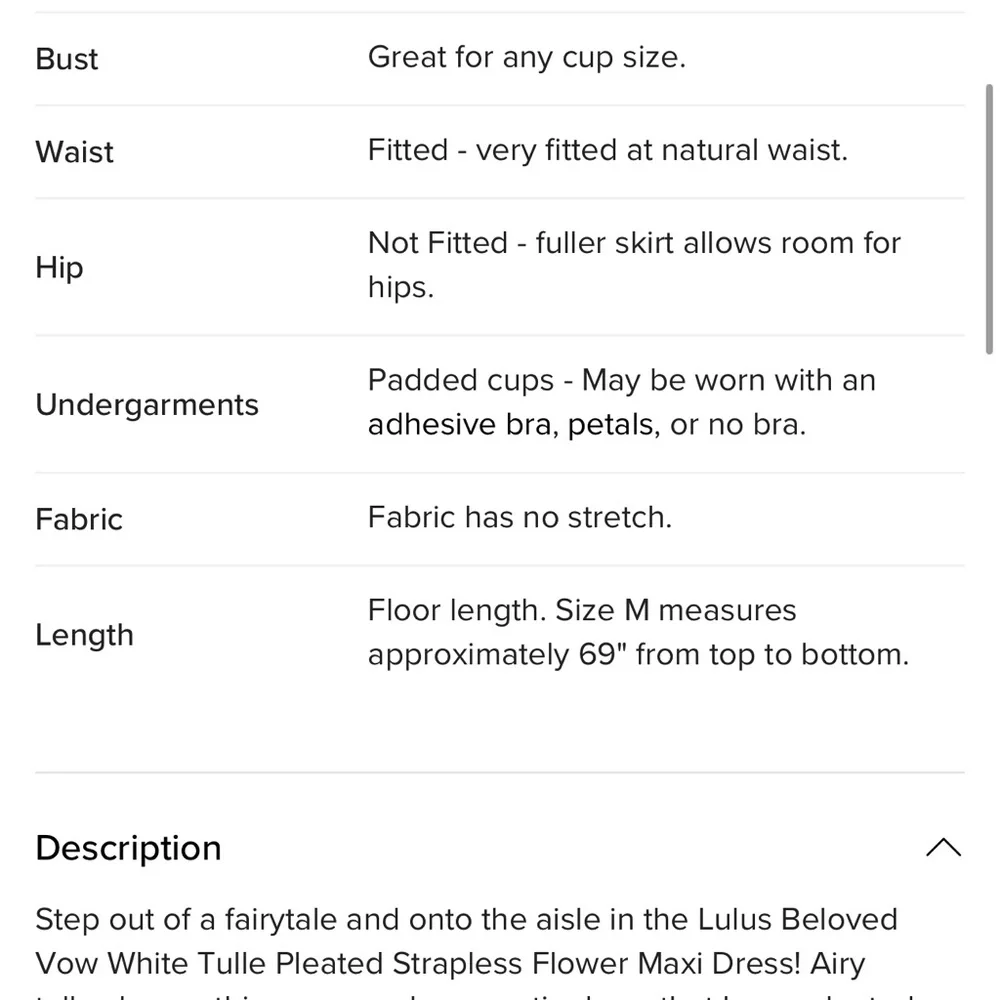 Strapless wedding dress size XL - Picture 10 of 12